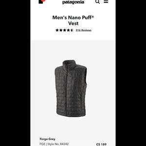 Patagonia Nano Puff Vest